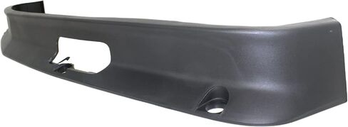 مجموعة المصد من Garage-Pro لـ Chevrolet & GMC C1500 K1500 1988-1999 من الصلب الأسود المطلي بالواجهة مع ثقوب صب ث/توفير لوحة ترخيص للموديلات مع خطافات السحب محل # 15607509 GM1002168 15569430 in Saudi Arabia
