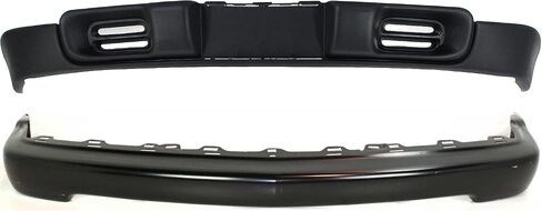 Garage-Pro Bumper Kit for Chevrolet S10 Base SS Xtreme 1998-2003 Front FWD RWD Painted Black Steel w/o Molding Holes For Models Without LS Appearance Package Replaces # 15007660 GM1002367 88967924 in Saudi Arabia