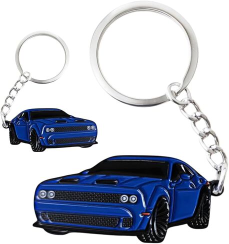 سلسلة مفاتيح سيارة تصميم متطابقة من جانب دودج تشالنجر مفتاح سلسلة FOB تغطية Cool Mods Accessories in Kuwait