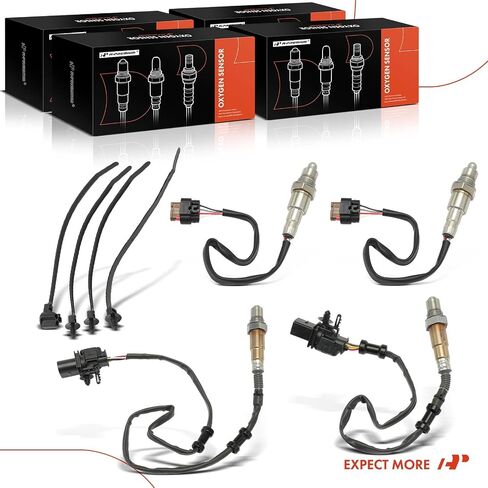 A-Premium O2 Oxygen Sensor Compatible with Ford F-150 F150 2021, Expedition 2018-2021, 3.5L, Downstream and Upstream, 4-PC Set in Saudi Arabia