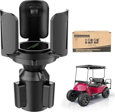 10L0L Golf Cart Heater Propane Cup Holder (NOT Heater Included) for EZGO for Club Car for Yamaha, Replacement Drink Holder Loading for 16.4 oz Portable Propane Heater Camping Gas Cylinder in Saudi Arabia