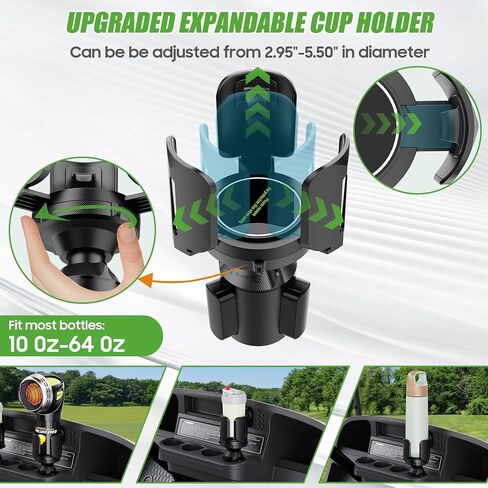 10L0L Golf Cart Heater Propane Cup Holder (NOT Heater Included) for EZGO for Club Car for Yamaha, Replacement Drink Holder Loading for 16.4 oz Portable Propane Heater Camping Gas Cylinder in Saudi Arabia