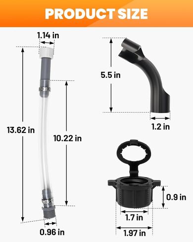 يمكن أن خرطوم غاز VP ، و 1 PCS سباق خرطوم إبريق الوقود مع Bender ، وخراطيم حشو الوقود مناسبة لسباق Jegs بوجود ، و jug jug 3/5/5.5 جالون العلب حاوية رياضة السيارات in Kuwait