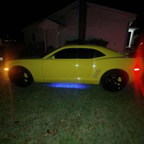 HECASA LED MARKER MARKER LIGHT متوافق مع 2010-2015 CHEVY CHEVROLET CAMARO المصد الخلفي المصد الخلفي مصابيح العلامات الجانبية الكاملة in Saudi Arabia