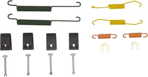 Dynamic Friction Company Rear Drum Brake Hardware Kit 370-58000| Fits 1997-2000 Acura EL; 1988-2015 Honda Civic; 2007-2020 Honda Fit; 2010-2014 Honda Insight in Saudi Arabia