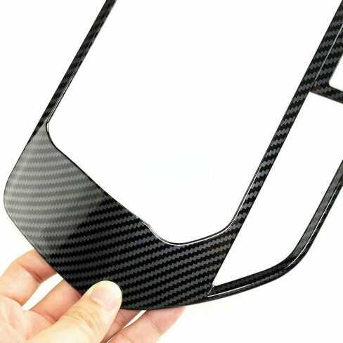 Car Dashboard Media Screen Carbon Fiber Trim Cover For Nissan Altima 2019 2020 2021 in Saudi Arabia