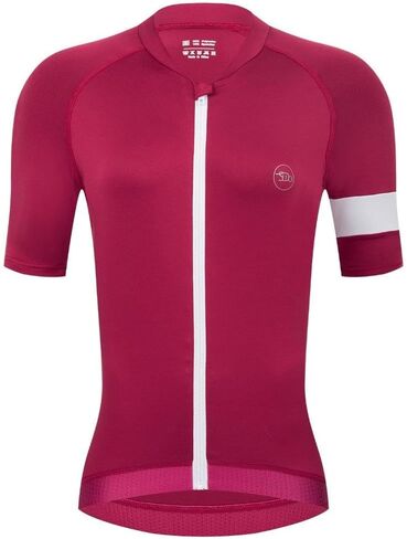 Women's Cycling Jersey Short Sleeve Bike Shirts Breathable Bicycle Clothing Quick Dry Biking Jerseys with 3 Pockets in Saudi Arabia