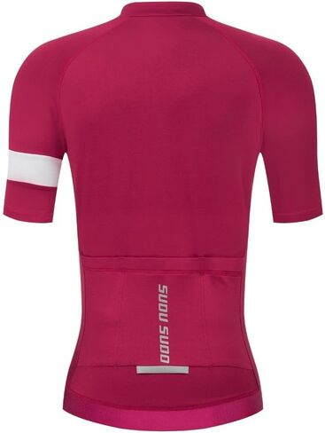 Women's Cycling Jersey Short Sleeve Bike Shirts Breathable Bicycle Clothing Quick Dry Biking Jerseys with 3 Pockets in Saudi Arabia