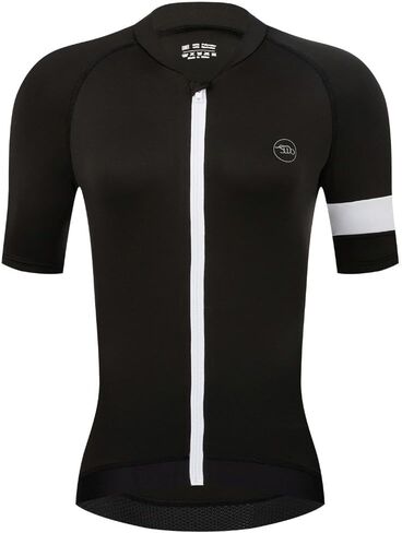 Women's Cycling Jersey Short Sleeve Bike Shirts Breathable Bicycle Clothing Quick Dry Biking Jerseys with 3 Pockets in Kuwait