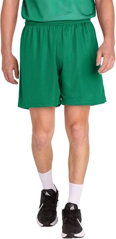 Sport-Tek للجنسين Posicharge Mesh 7 Short | رطوبة الفتل 7 "شورتات كرة السلة للرجال والنساء ، نوبة رياضية in Kuwait
