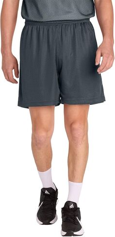 Sport-Tek للجنسين Posicharge Mesh 7 Short | رطوبة الفتل 7 "شورتات كرة السلة للرجال والنساء ، نوبة رياضية in Kuwait