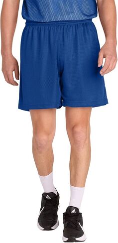 Sport-Tek للجنسين Posicharge Mesh 7 Short | رطوبة الفتل 7 "شورتات كرة السلة للرجال والنساء ، نوبة رياضية in Kuwait