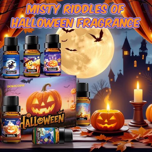 Beach Fragrance Oil Set, 6X10ml, Golden Sunrise, Pink Sands, Coastal Linen, Ocean Breeze, Ocean, Ocean Mist Essential Oils for Diffusers for Home, Aromatherapy Oils for Candle & Soap Making in Kuwait