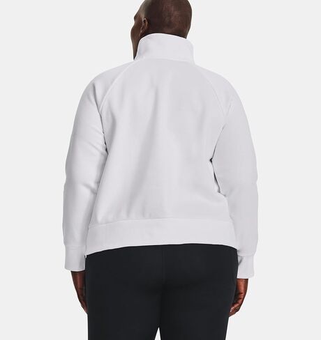 Under Armour Womens Rival Fleece Half Zip, (535) Salt Purple / / Black, 3X-Large Tall in Saudi Arabia
