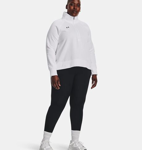 Under Armour Womens Rival Fleece Half Zip, (535) Salt Purple / / Black, 3X-Large Tall in Saudi Arabia
