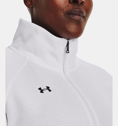 Under Armour Womens Rival Fleece Half Zip, (535) Salt Purple / / Black, 3X-Large Tall in Saudi Arabia