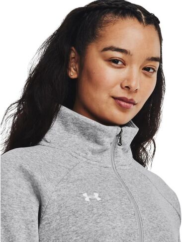 Under Armour Womens Rival Fleece Half Zip, (535) Salt Purple / / Black, 3X-Large Tall in Saudi Arabia