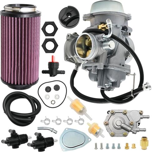 3131557 3131453 Carburetor w/Air Filter Replacement for Polaris 500 HO 4X4 2001-2005 2010-2012 Scrambler 500 4x4 1997-2009 Trail Boss 325 (Set A) in Kuwait
