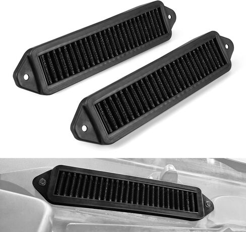 Bevinsee Cabin Air Cowl Cowltrars متوافق مع e Chassis E92 E90 E91 E93 E81 E82 E84 E87 E88 X1 M3 135I 328i 335i 325i 540i 525i n52 n54 ، 2pcs in Saudi Arabia