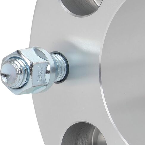 ECCPP 4PCS 5x135 إلى 5x5.5 محولات العجلات تحويل 1.5 بوصة 5 LUG 14X2 87.1MM BORE FOR FORD EXPENTION 2000-2002 | Ford F-150 2000-2003 (العمل فقط لعجلات 5x5.5) in Saudi Arabia