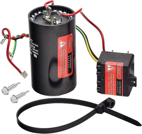 Long Term New ZRUA Compressor Hard Start Capacitor Work on Units 1-2-3 tons Hard Start Kit for Air Conditioner in Saudi Arabia