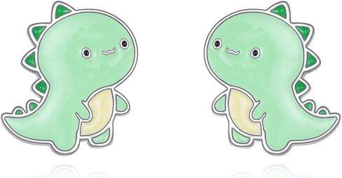 Goat Earrings Studs Sterling Silver Goat Earrings Cute Animal Jewelry for Women Goat Gift for Goat Lovers in Kuwait