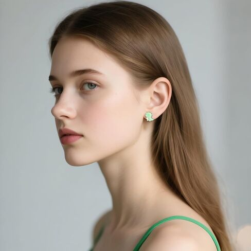 Goat Earrings Studs Sterling Silver Goat Earrings Cute Animal Jewelry for Women Goat Gift for Goat Lovers in Kuwait