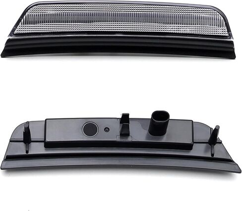iJDMTOY Black-Out Smoked Lens 36-SMD White Full LED Front Bumper Side Marker Light Kit Compatible With Jeep 2021-up Grand Cherokee, Replace OEM Amber Front Sidemarkers in Saudi Arabia