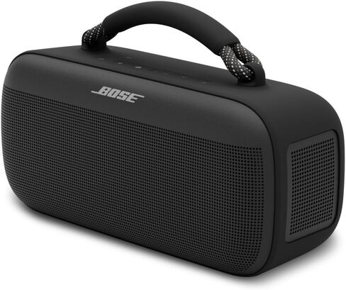 Bose SoundLink Max Bluetooth Speaker - Portable Wireless Party Speaker, IP67 Waterproof, Rope Handle, Up to 20 Hours of Playtime, USB-C, Built-in 3.5mm AUX Input, Black in Kuwait