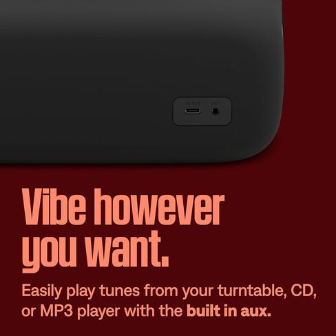 Bose SoundLink Max Bluetooth Speaker - Portable Wireless Party Speaker, IP67 Waterproof, Rope Handle, Up to 20 Hours of Playtime, USB-C, Built-in 3.5mm AUX Input, Black in Kuwait