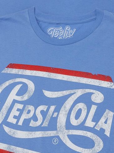 Tee Luv Men's Retro Pepsi Cola Logo Shirt in Saudi Arabia