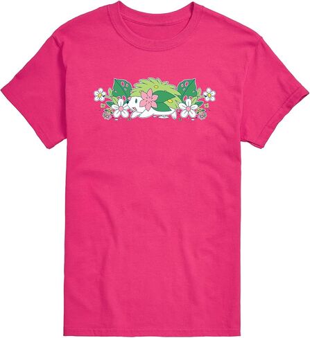 Pokémon- Shaymin Floral- Men Men Short Sleeve Graphic Shirt in Kuwait