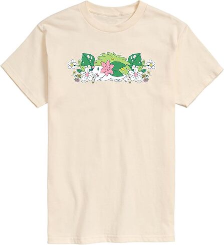 Pokémon- Shaymin Floral- Men Men Short Sleeve Graphic Shirt in Kuwait