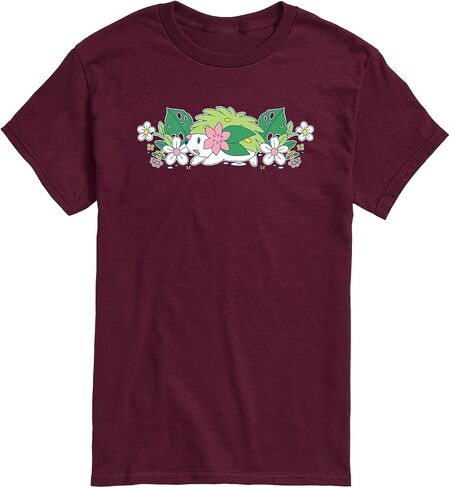 Pokémon- Shaymin Floral- Men Men Short Sleeve Graphic Shirt in Kuwait