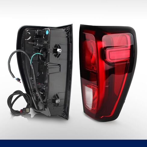 Taillight Compatible with 2019-2025 GMC Sierra 1500/2500HD/3500HD, Sierra 1500 PRO/SLE/Elevation Halogen Rear Tail Light Assembly (Red Outer) Right Passenger Side, Replace GM2801309 84968737 in Kuwait