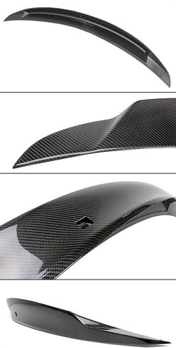 ألياف الكربون JDM Duckbill High Kick Strunk Trunk Spoiler متوافق مع 2008-2015 G37 Q60 2 Door Coupe in Saudi Arabia