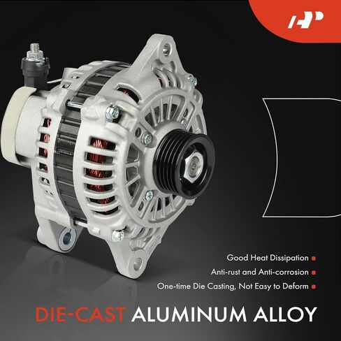 A-Premium Convaliater متوافق مع Mazda Rx-7 Rx7 1993 1994 1995 1.3l ، 12v 100a 5-Grove Pulley في اتجاه عقارب الساعة ، استبدل# A003T08591 ، N3A1-18-300A in Saudi Arabia