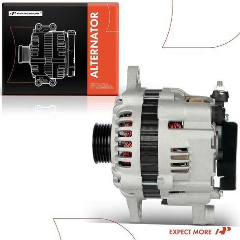 A-Premium Convaliater متوافق مع Mazda Rx-7 Rx7 1993 1994 1995 1.3l ، 12v 100a 5-Grove Pulley في اتجاه عقارب الساعة ، استبدل# A003T08591 ، N3A1-18-300A in Saudi Arabia