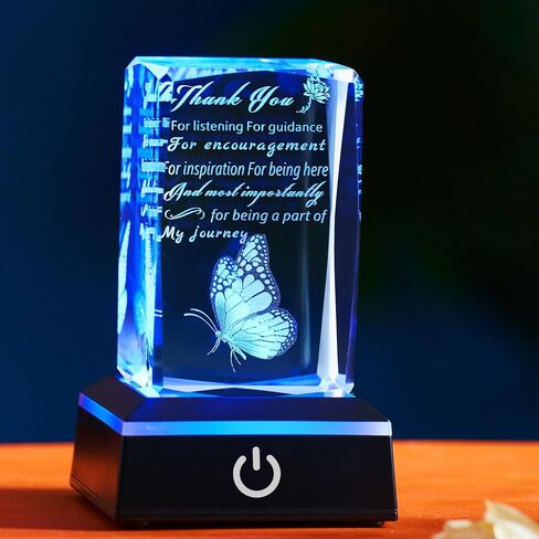3D Crystal Butterfly Home Home-You ، مناسبة للأصدقاء والمعلمين والزملاء والنساء والصديقات والأخوات ، ولوحة زخرفة سطح المكتب in Saudi Arabia