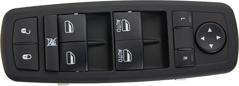 مفتاح نافذة الطاقة الرئيسي لـ Zapsots Master لـ Dodge Charger Sedan 2015-2019. for Chrysler 300 Sedan 2015-2019 ، Pacifica 2017-2019 in Saudi Arabia