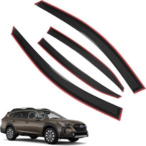ملحقات Ford Edge Rain Guards 2024 2023 2022 2021 2020 2019 2018 2017 2016 2015 Window Windows Shades Tape-On Side-On Deplectors 4pcs مجموعة in Kuwait