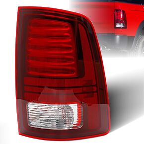 Full LED Taillamps, Compatible with 2019-2022 Ram 1500, Replace 55112993AB 55112993AC 55112993AD Led Driving Reverse Lights Brake Turn Signal Lighting Rear Left Driver Side Tail Lamps Assembly in Kuwait
