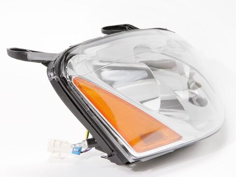 HEADLIGHTSDEPOT Chrome Housing Halogen Headlight Compatible with Pontiac G6 2005-2010 Includes Left Driver and Right Passenger Side Headlamps in Saudi Arabia