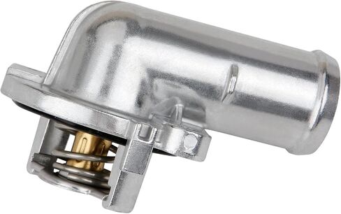 MITZONE Upgrade Aluminium Thermostat Housing Assembly Compatible with Dodge Durango Grand Cherokee 2011-2015 Wrangler JK 2012-2018 Replace 902-852 5184651AG 5184651AH in Saudi Arabia