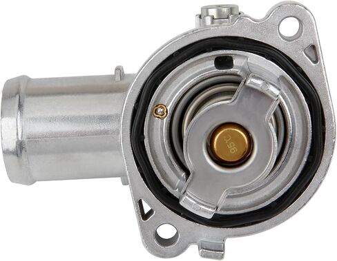 MITZONE Upgrade Aluminium Thermostat Housing Assembly Compatible with Dodge Durango Grand Cherokee 2011-2015 Wrangler JK 2012-2018 Replace 902-852 5184651AG 5184651AH in Saudi Arabia