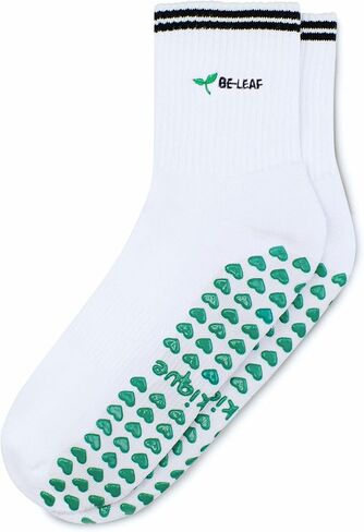 Pilates Socks with Grips for Women, Cute Cherry Grip Socks for Yoga, Barre, Home workouts, Great Gift Idea in Kuwait