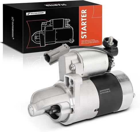 A-Premium Starter Motor متوافق مع Nissan Altima 1993 1994 1995 1996 1997 2.4L ، 12V 1.2KW 8-TETH في اتجاه عقارب الساعة ، استبدل# 233004E100 ، S114754 in Saudi Arabia