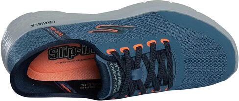 Skechers Men's Go Walk Flex Netro Hands Free Slip-Ins Sneaker, Taupe, 9 in Kuwait
