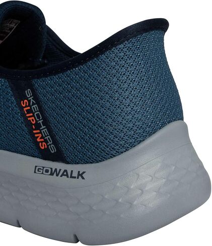 Skechers Men's Go Walk Flex Netro Hands Free Slip-Ins Sneaker, Taupe, 9 in Kuwait