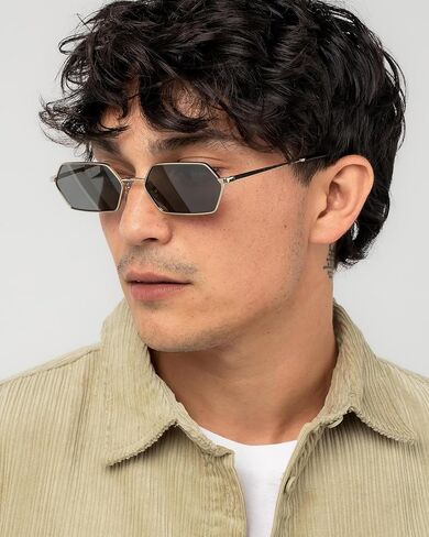 JUDOO Small Narrow Rectangle Sunglasses for Women Men Retro Y2K 90s Hexagon Frame Skinny Sunnies in Kuwait